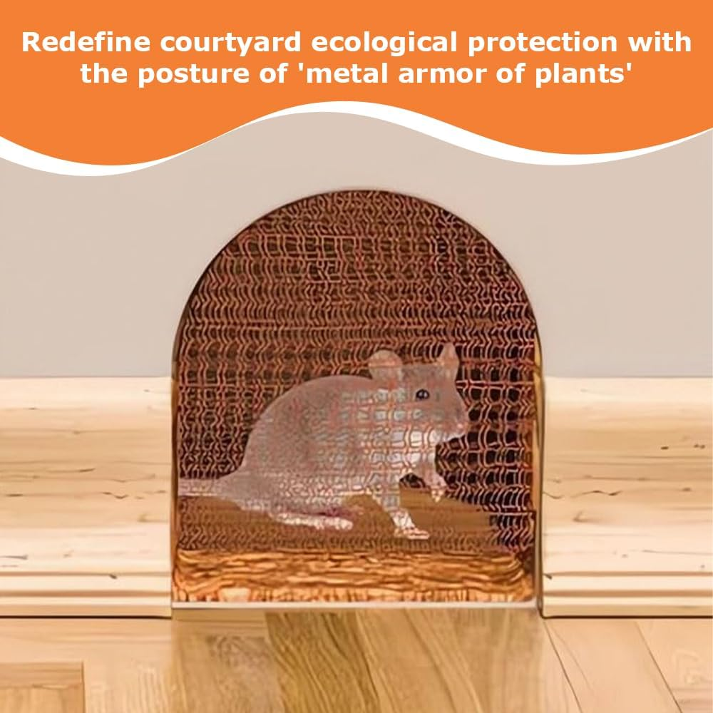 Garden Net/Copper Mesh,Protective Net & Fence Copper Wire,Rustproof Mesh for Pest Control in the Home,Garden and Bird Control（10M） image number 3