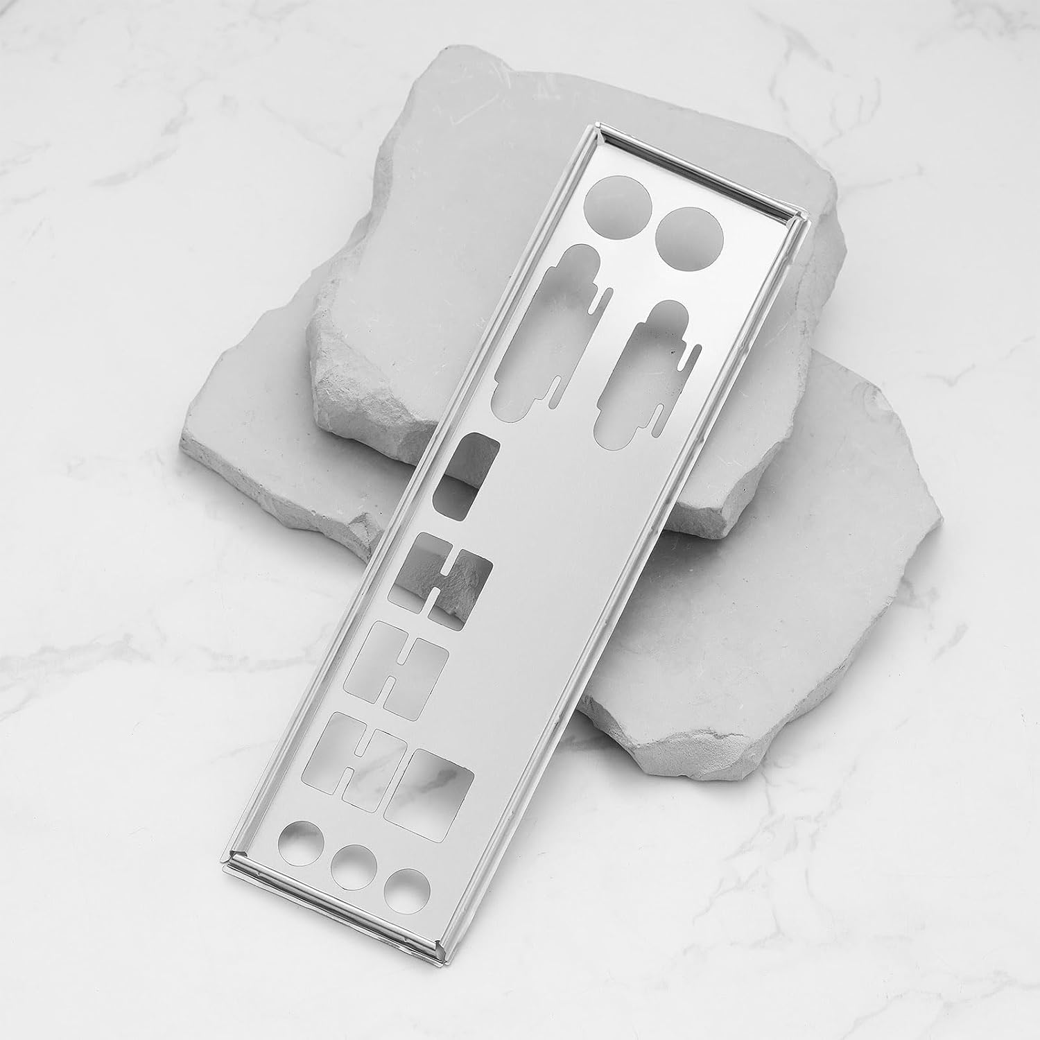 LT Easiyl Computer Case I/O Shield Plate Blank Compatible with MSI A320M PRO M2 V2 B450M PRO M2 V2 image number 6