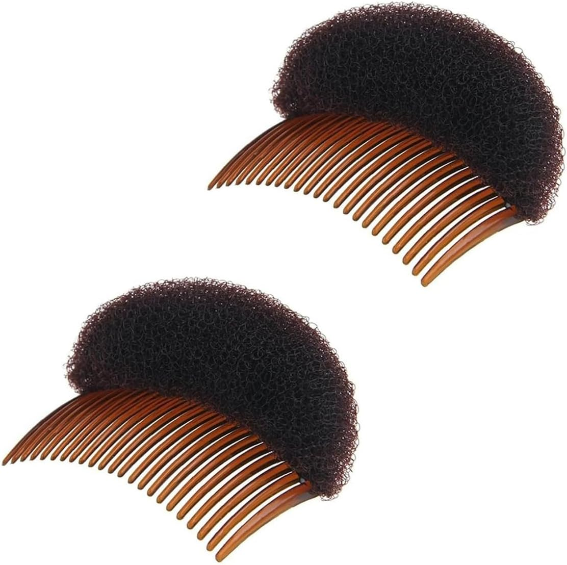 Gorise 1 Piece Brown Voluminous Styling Clip for Curly Hair Bun Maker Tool Comb Multifunctional Hair Accessory for Instant Hair Styling and Volume Enhancement image number 3