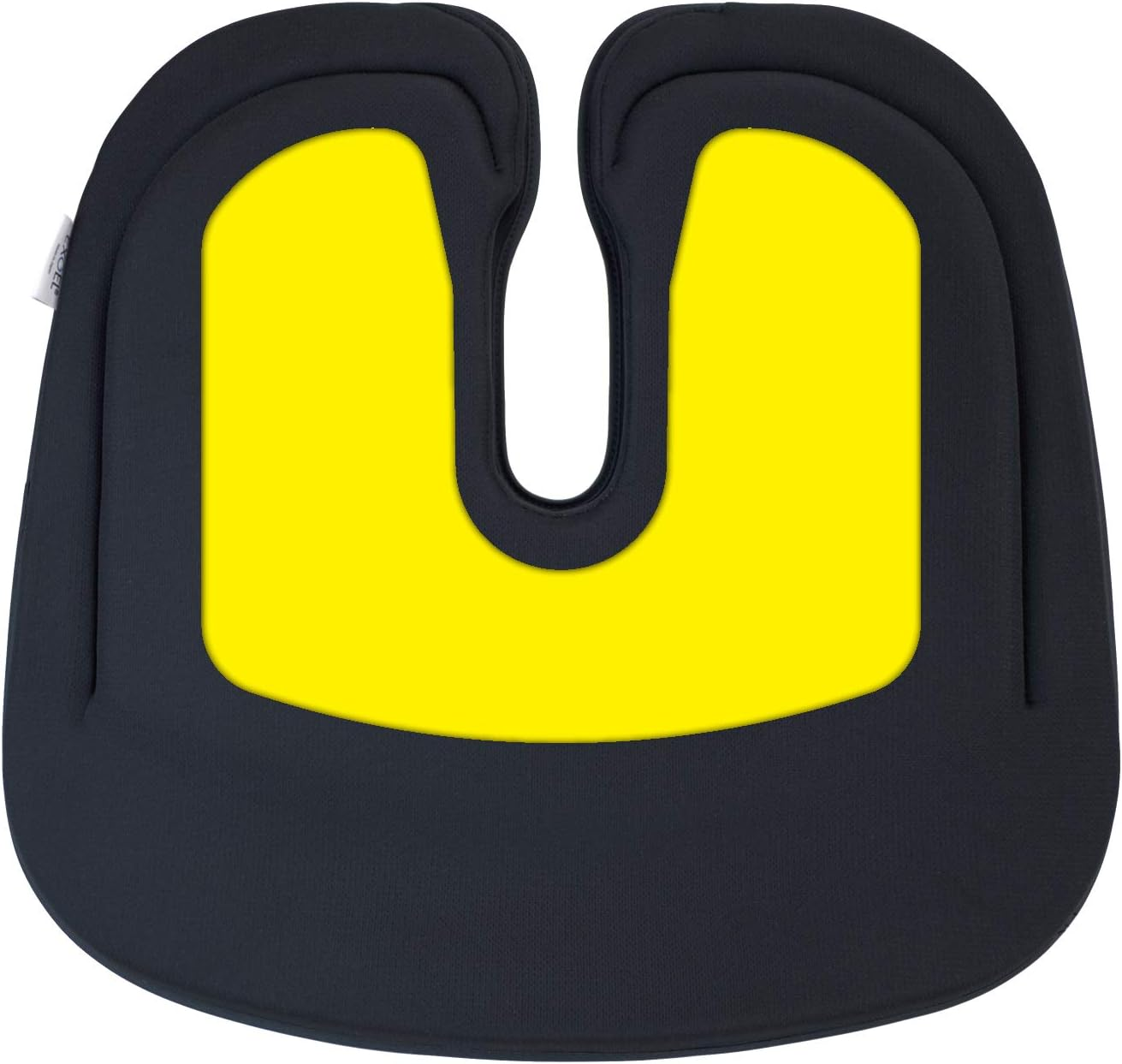 EXGEL Hug Drive Circa Set, Black, Cushion, Won'T Hurt Your Buttocks, Car, Made in Japan, Large, Prevents Lower Back Pain, Tailbone, Hemorrhoids, Postpartum image number 5