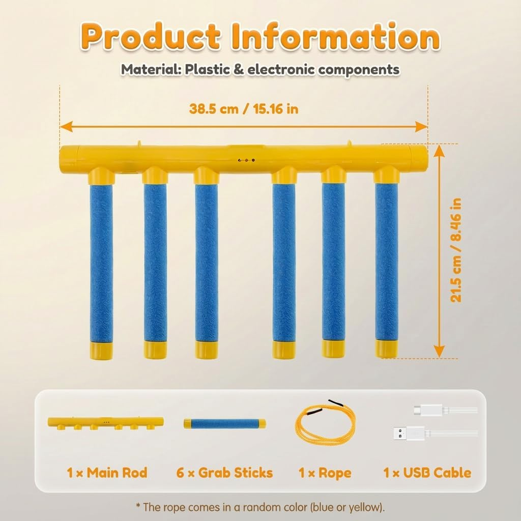 Catching Sticks Game, Drop Sticks Game Falling Stick Toys, Reaction Training Toy Interactive Drop Stick Games, Hand Eye Coordination Training for Kids Adults