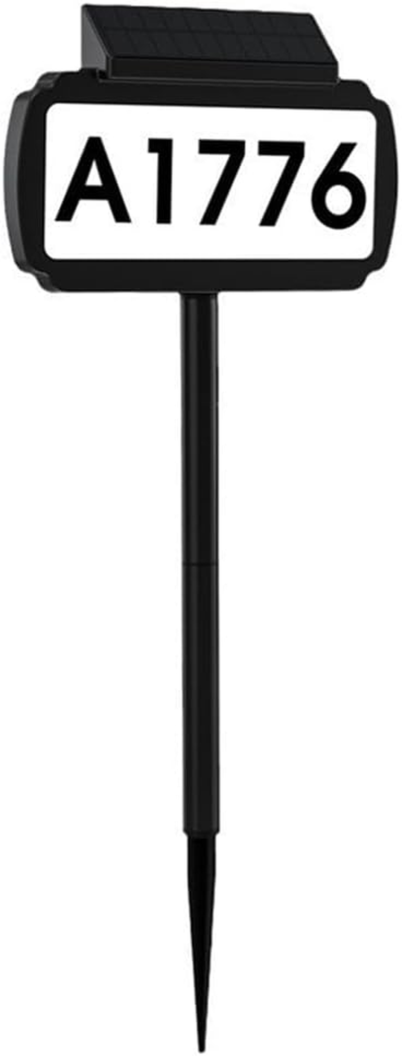 Suesacy Solar House Number Light House Address Digital Illuminated for Home Garden Door ABS+PC image number 3