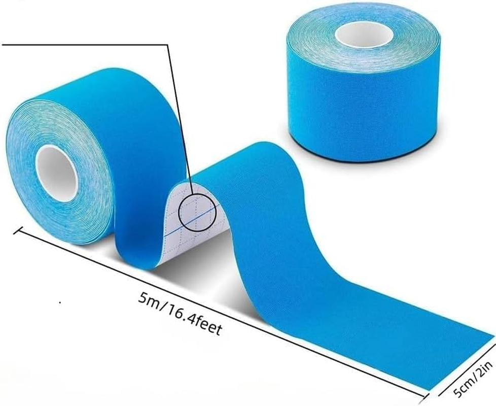 Athletic Sports Tape Elastic Kinesiology Tape,3Pcs Waterproof Kinetic Tape,Sport Trainers Waterproof Physio Sports Tape,Trainers Waterproof Physio Sportstape,Kinesiology Tape Latex Free Athletictape image number 2