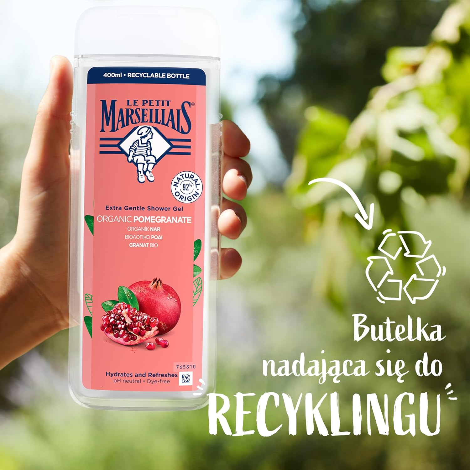 Le Petit Marseillais Garnet Shower Gel 400 Ml image number 1