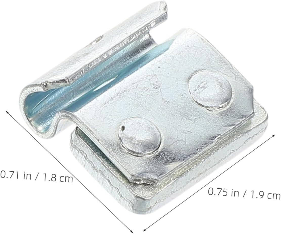 HOLIDYOYO Aluminum Alloy Clip-On Tire Weight Blocks 10G Small Mouth 100Pcs Heavy Duty Vehicle Wheel Balance Replacement Accessories for Car Tire Supplies image number 6