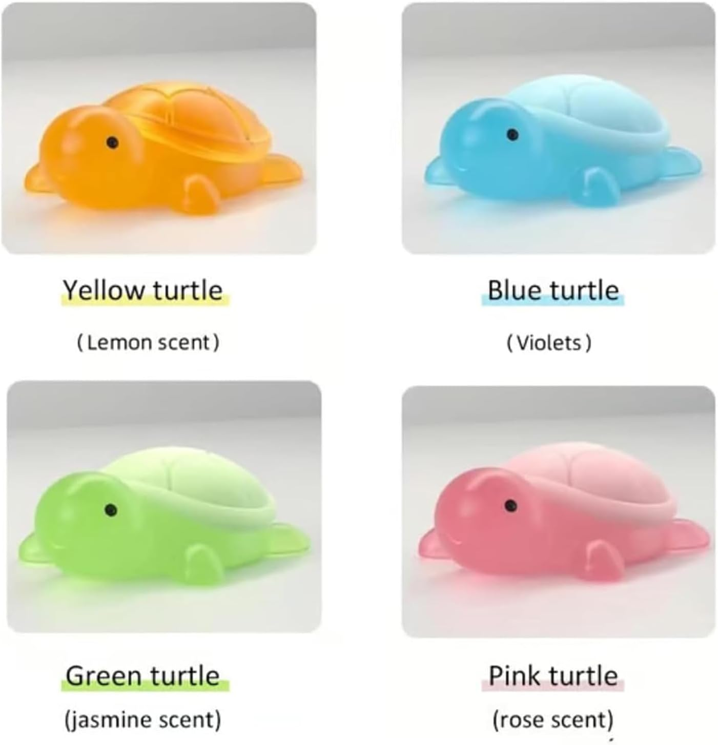 Turtle Kids Soap Set &ndash; Fun Shape Cleansing Bars, Creative Bath Soaps for Todlers | Moisturizing Hand Wash Bath Esentials, Decorative Design for Girls, Gentle and Safe Skin Cleaning Solution image number 5