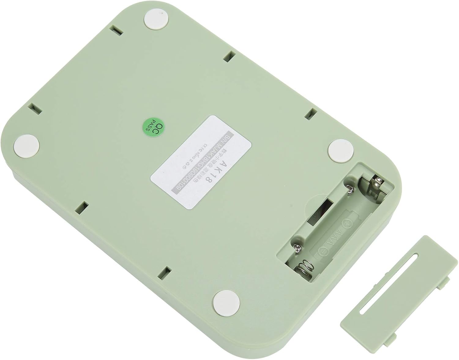 Wireless Numeric Keyboard, 18 Keys Chocolate round Keycap Retro Typewrite Numeric Keyboard 2.4Ghz Portable Silent Number Keyboard with USB Receiver for Laptop, Notebook, Mac (Fantasy Green) - Fantasy Green image number 3