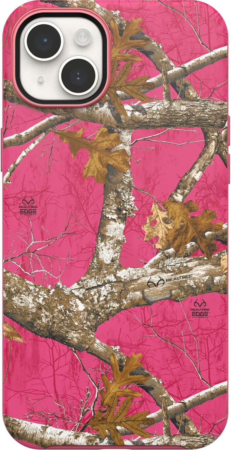 Otterbox Iphone 15 plus and Iphone 14 plus Symmetry Series Case - Black, Snaps to Magsafe, Ultra-Sleek, Raised Edges Protect Camera & Screen - Green image number 3