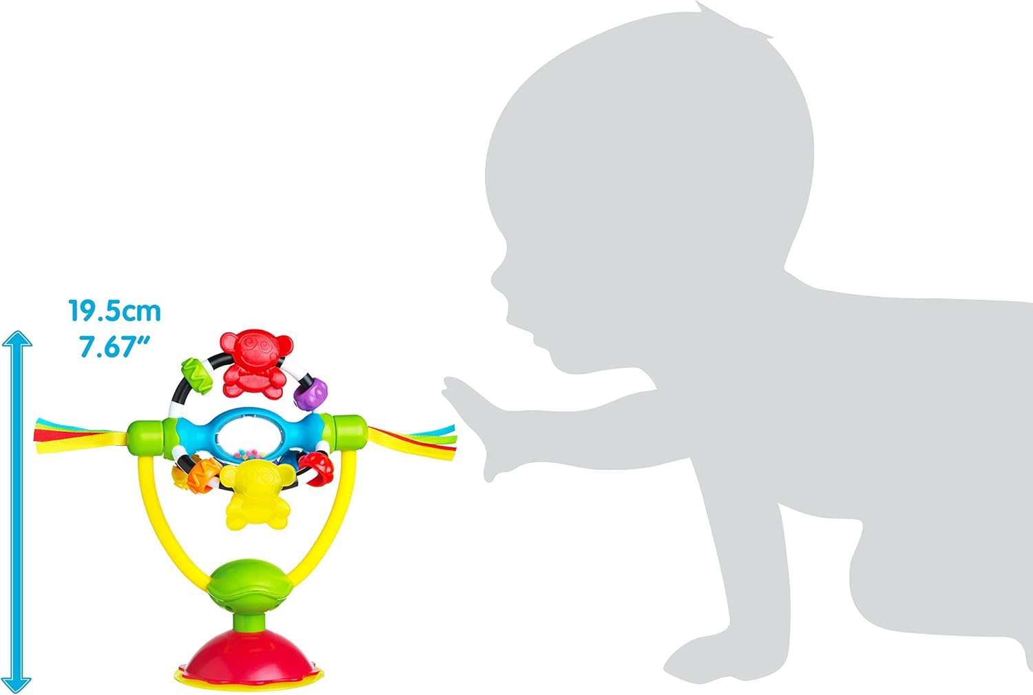 Playgro High Chair Spinning Toy image number 3