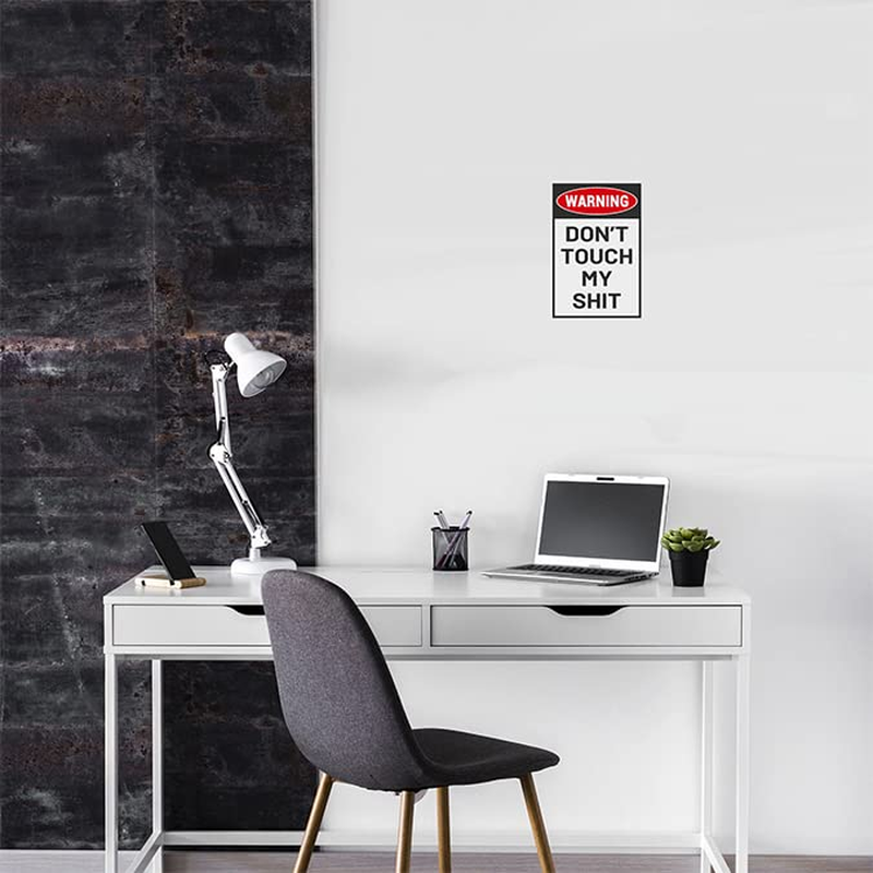 Bestylez Man Cave Do Not Touch Sign, Workshop Accessories, Garage Decor Sign, Funny Dad Gifts 12" * 8" (186)