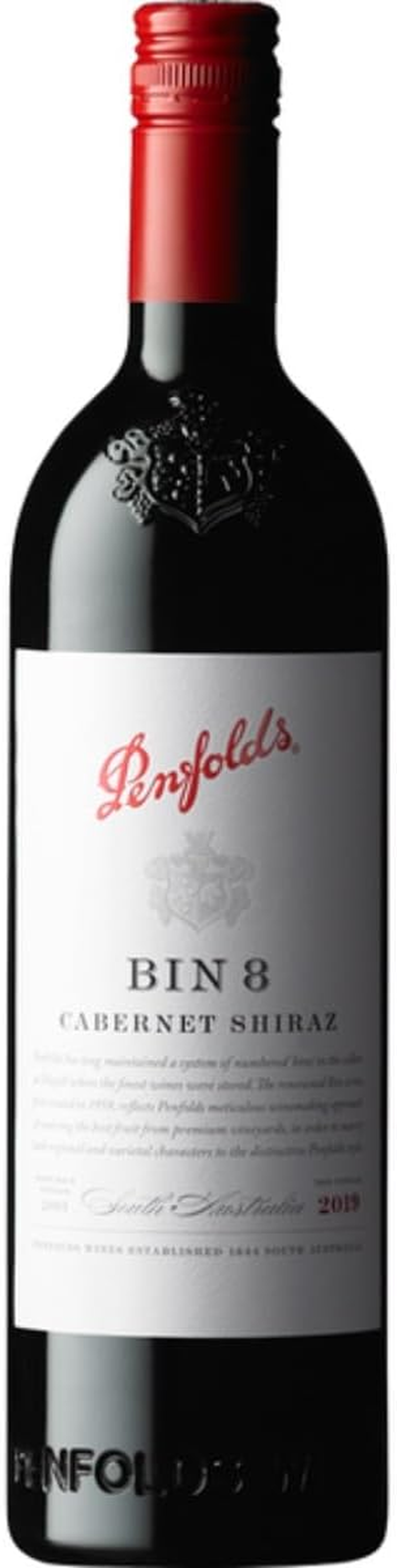 Penfolds Bin 8 Shiraz Cabernet 2020 750Ml