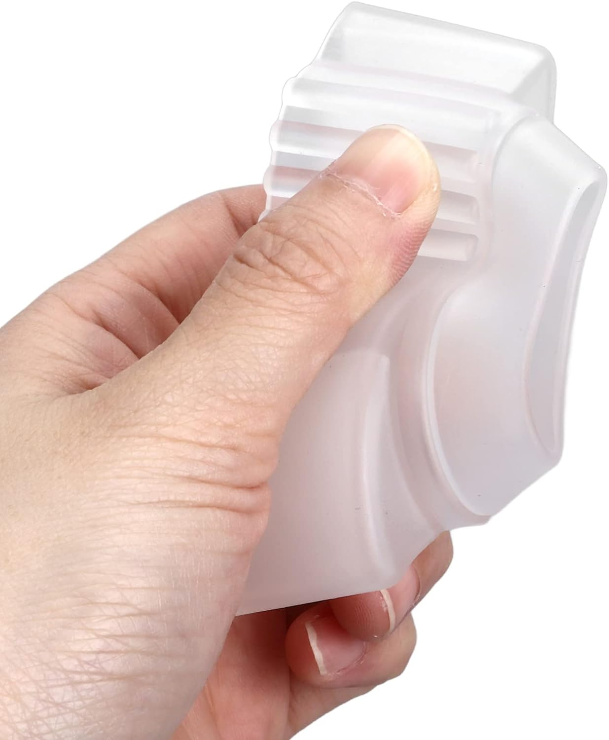 Door Knob Covers, 5Pcs Soft Silicone Door Knob Child Proof Cover, Easy Grip Antistatic Nonslip Door Handle Covers, Durable Protection Doorknob Bumper Grips for Household image number 4