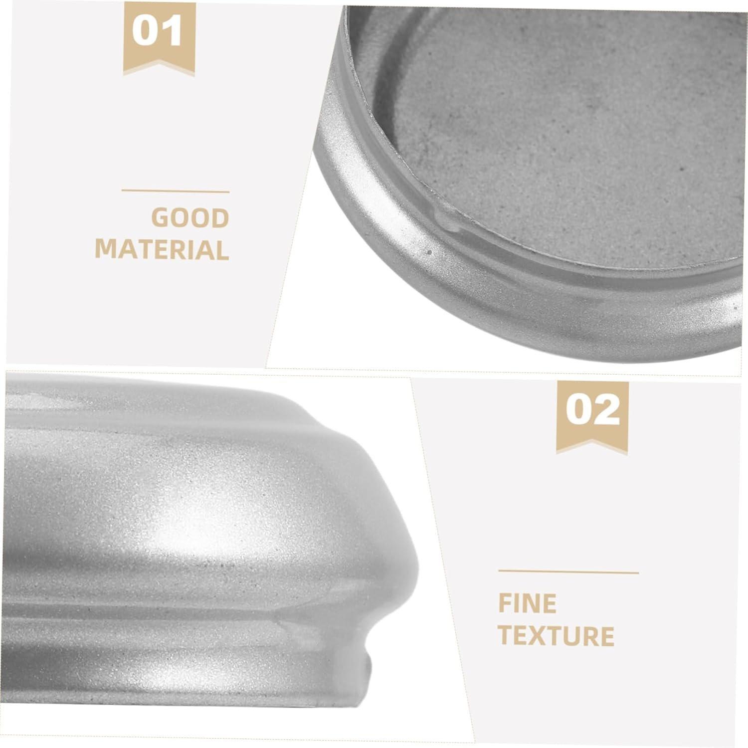 BESTYASH 4Pcs Car Wheel Center Hub Caps Metal Protection Cover Tire Center Protection Cap for Truck Auto Vehicle