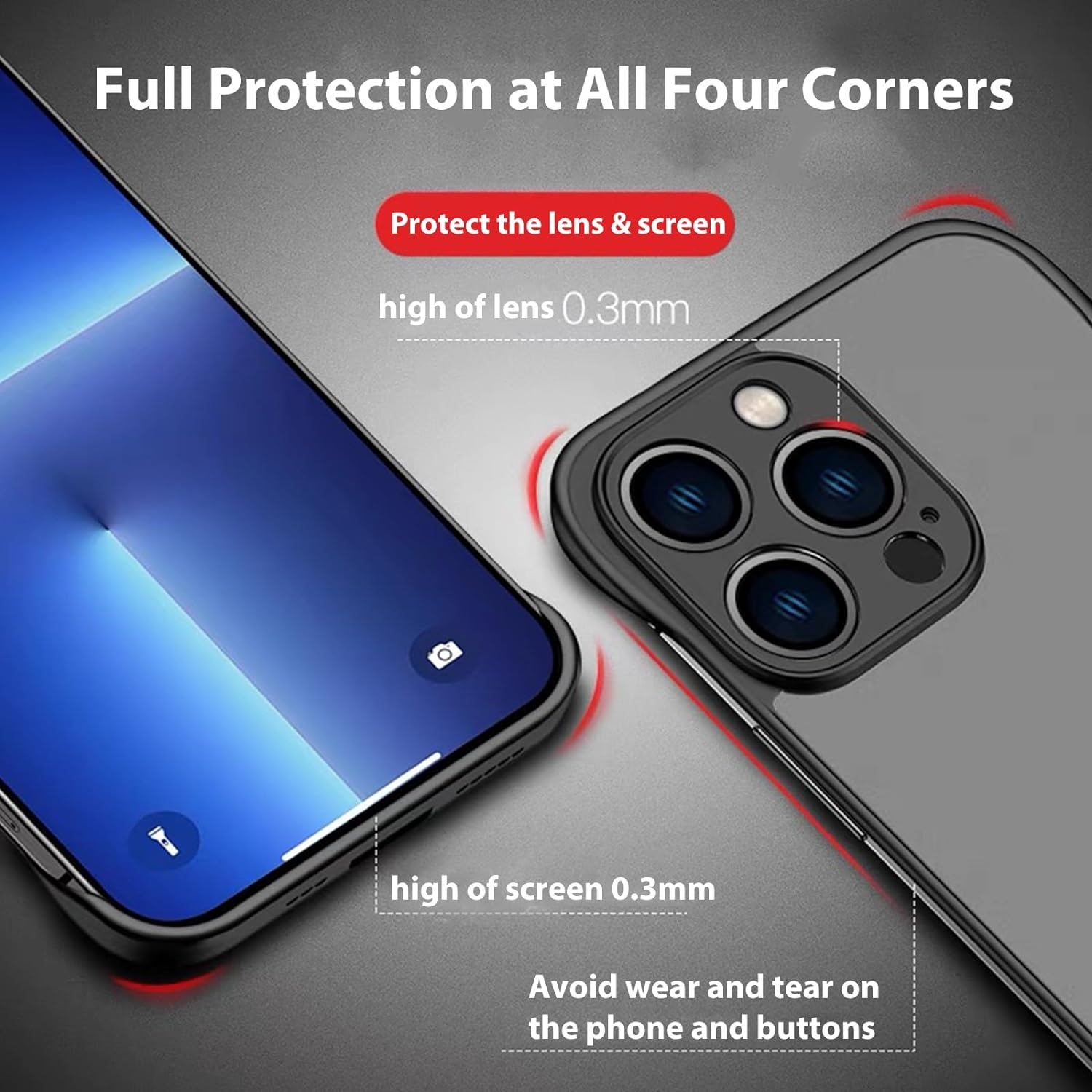 RUNGOS for Iphone 14 Pro Max Case Magsafe (Borderless Translucent Matte) [Bare Metal Feel] [Strong Magnetic] Slim Case for Iphone 14 Pro Max Magsafe Case, 14 Pro Max Magnetic Case Thin 6.7'', Black