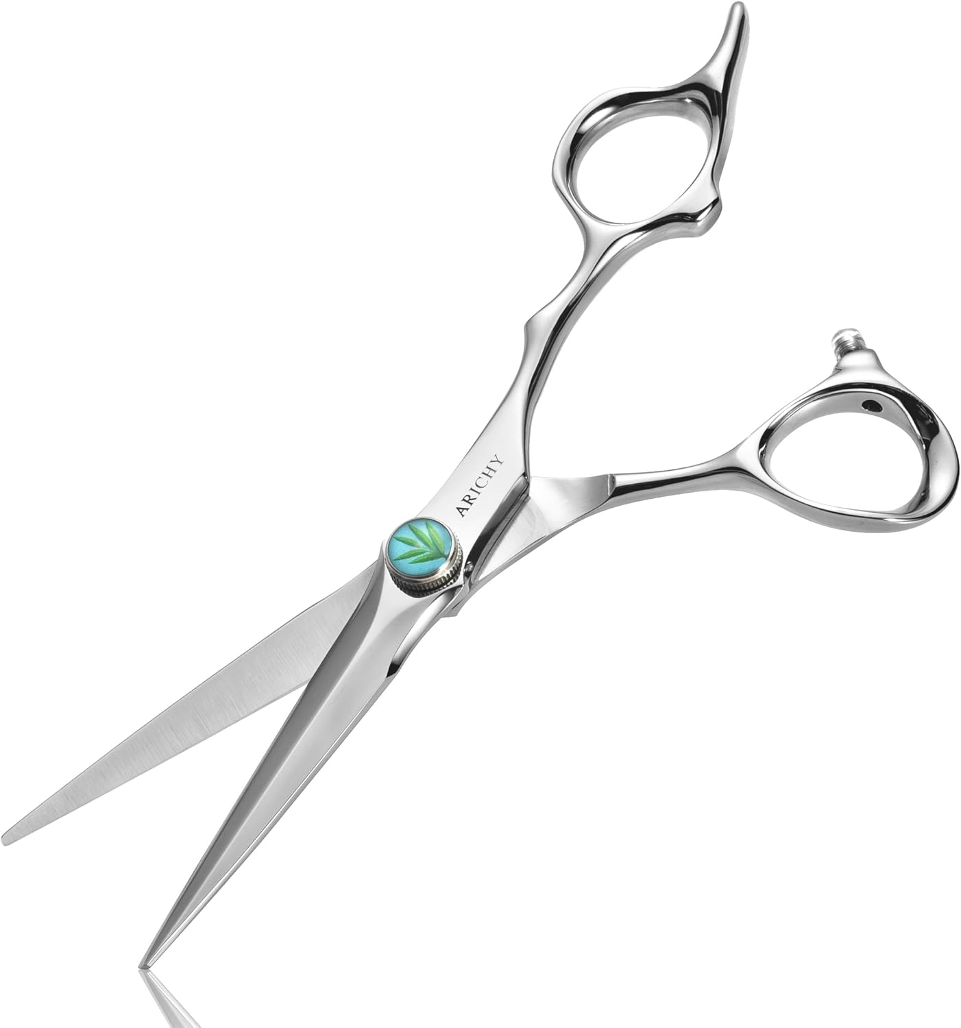 SHUNSRSW Professional 6.7" Thinning Scissors with Extremely Sharp Blades.Thinning Scissors Are Made of 440C Steel, Which Is Durable, Smooth and Sensitive. image number 5