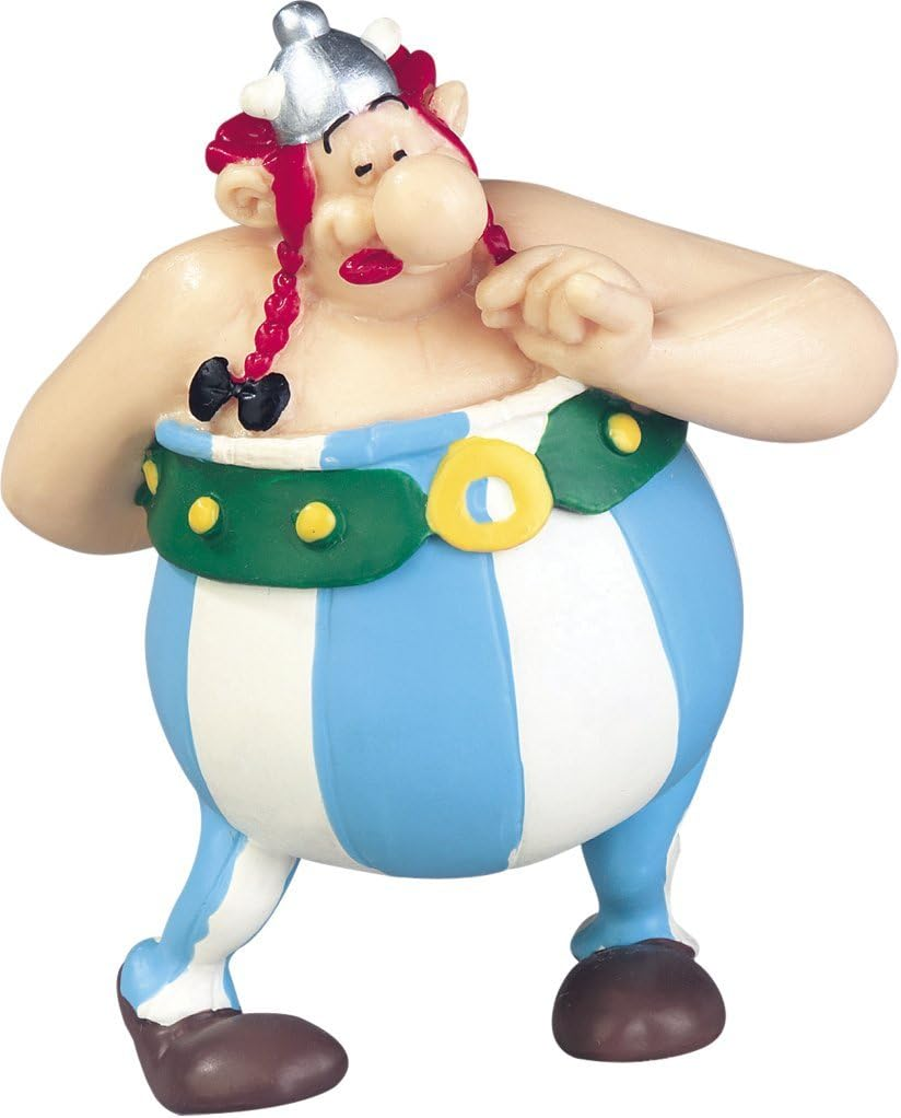 Plastoy SAS PLA60546 "Asterix Figure Obelix Mit Blumenstraub Toy