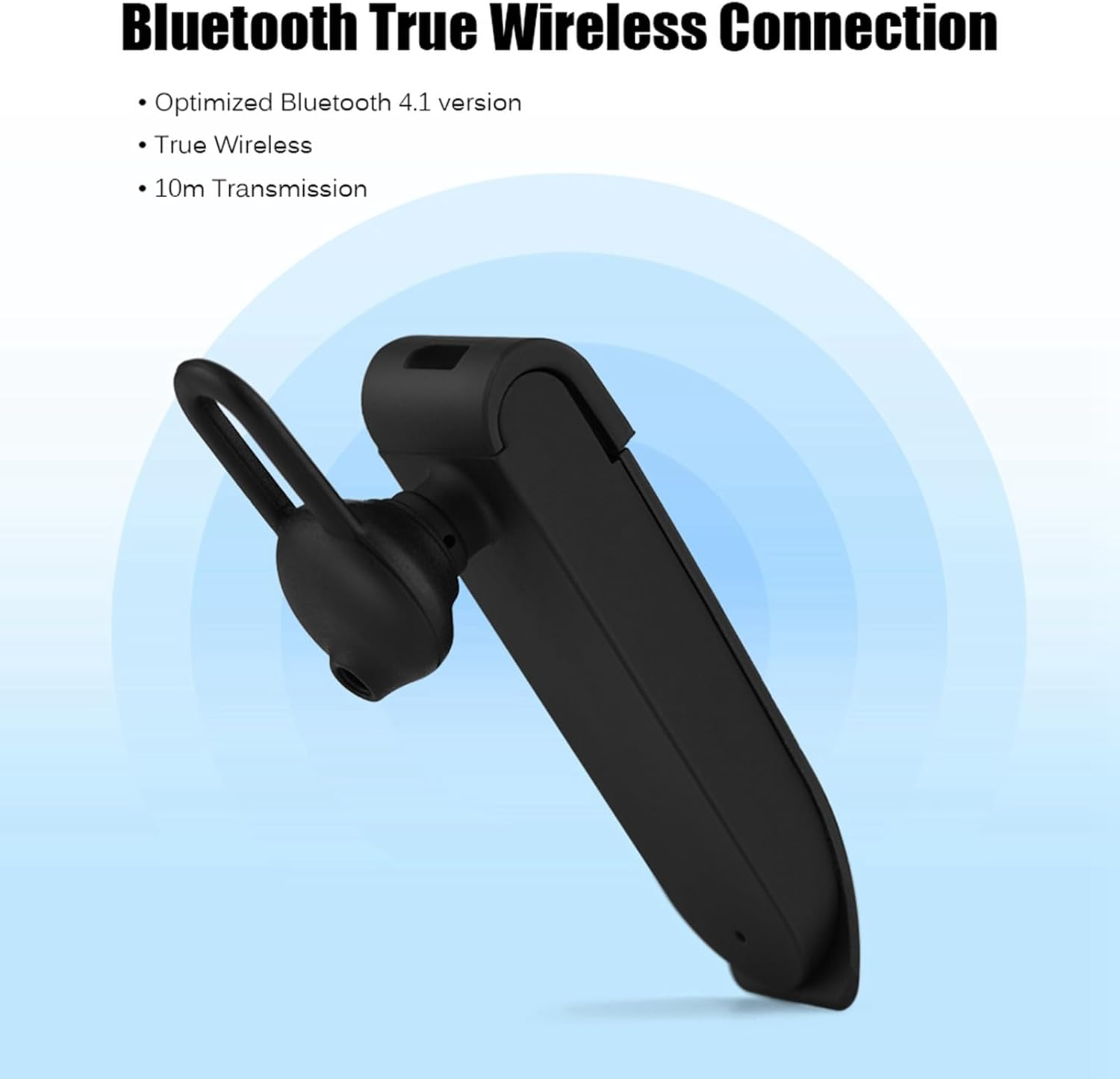 Sustvita Bluetooth Translator Earphone for Travel and Learning. a Compact Voice Translation Earpiece Featuring TWS in Ear Design and Hifi Audio Output image number 6