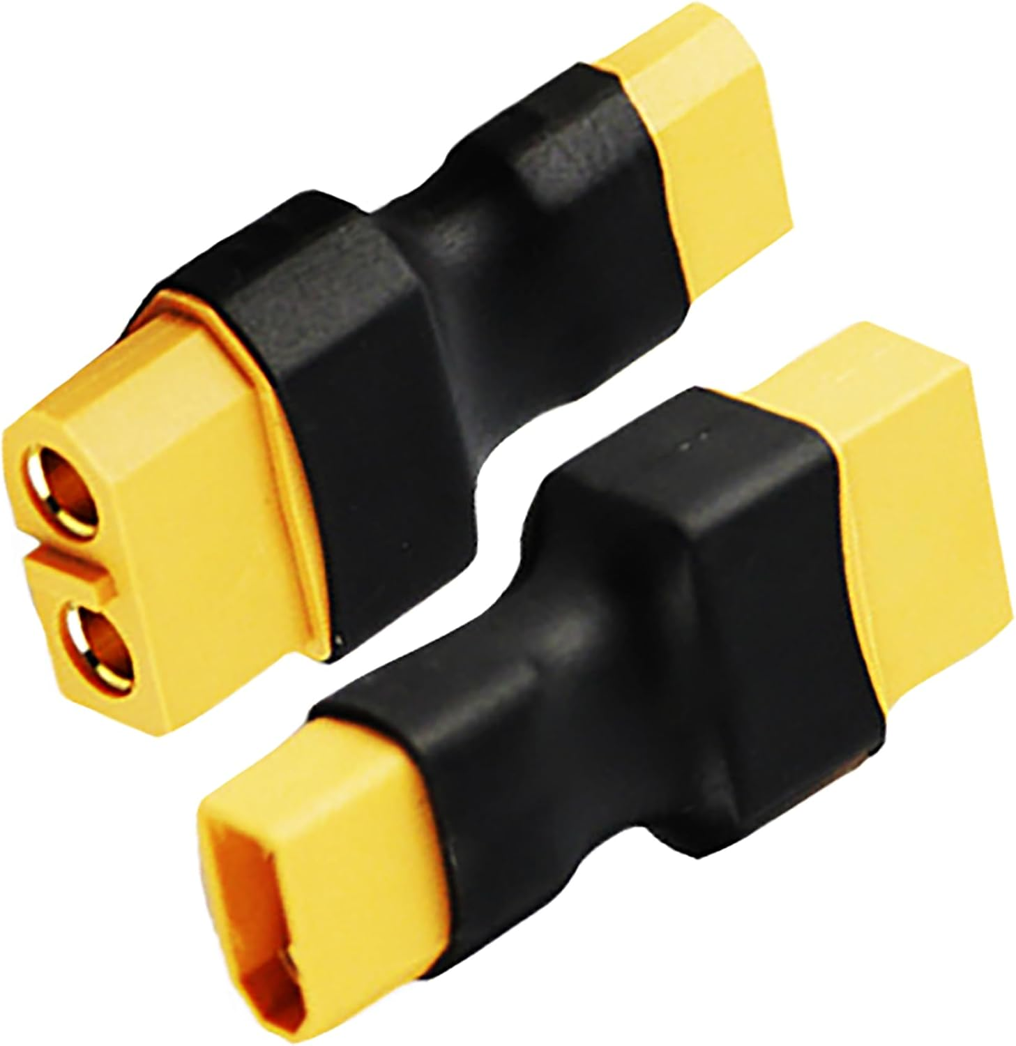 Tunghey 4Pack RC XT30 to XT60 Plug Female Male Adapter Connector for RC FPV Drone Car Lipo Nimh Battery Charger ESC image number 1