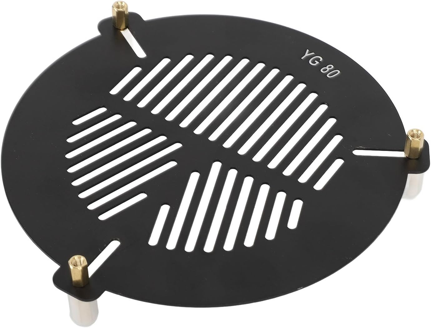 Telescope Focusing Mask, Bahtinov Mask for 84 to 115Mm Outer Diameter Astronomical Telescopes, Aluminum Alloy Fishboneplate for Reflector Refractor