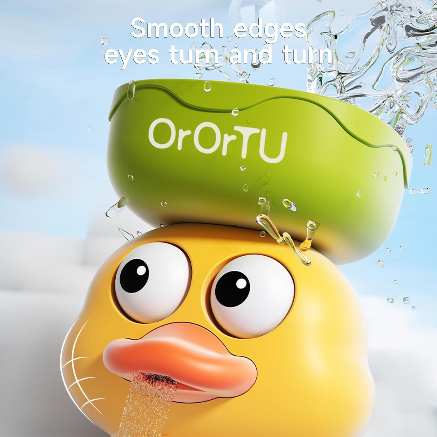 OR or TU Bath Toys Bathtub Toys for Baby Toddler Waterfall Spinning Gears 4Pcs Wind-Up Swimming Bath Toy No Battery Water Toy for Kids 18M+ image number 2