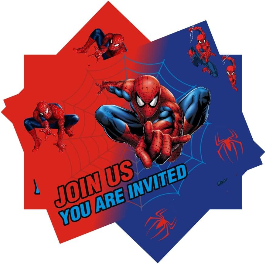 24Pcs Childrens Birthday Party Invitations Birthday Party Supplies Decoration (24Pcs) (1) image number 1