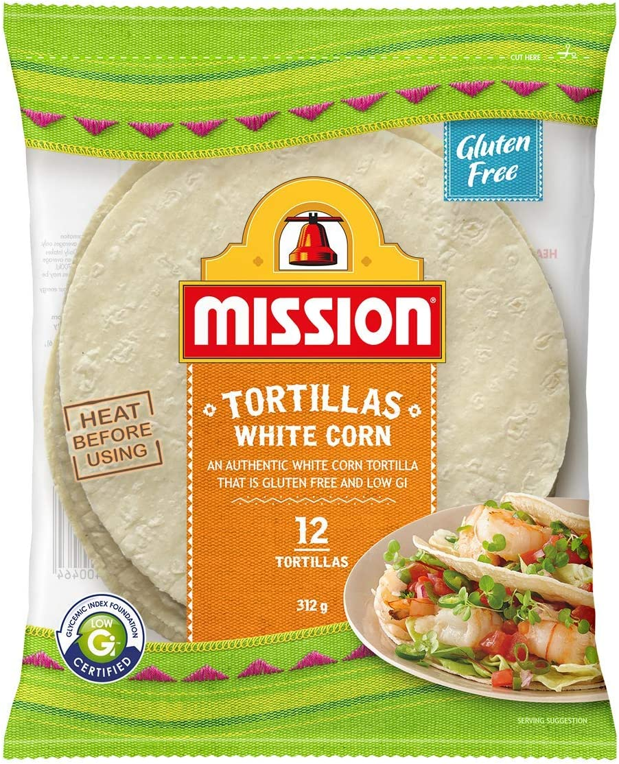 Mission White Corn Tortillas, 12 Tortillas, 312G image number 1