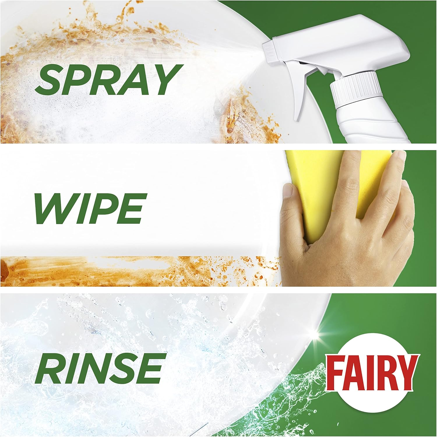 Fairy Dish and Surface Antibacterial Kitchen Spray Value Bundle (4X450Ml) image number 5