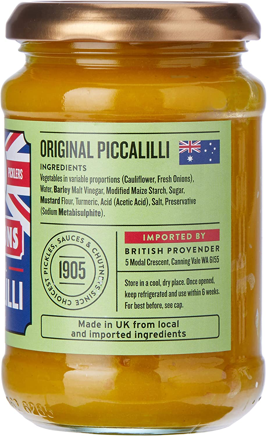 Bartons Piccalilli, 270G image number 4