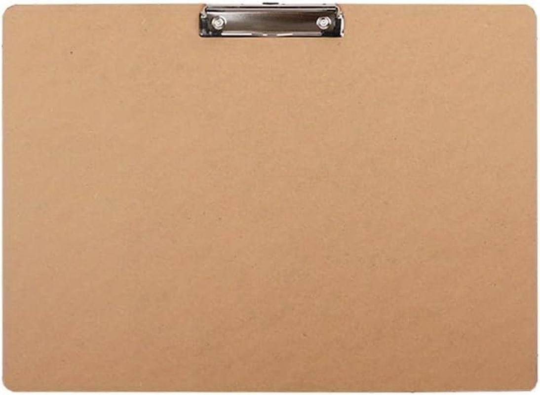 A3(17.5 X 11.5 In, 4 Pack) Basics Hardboard Horizontal Clipboard for Classroom and Office Drawing, Sketching, Drafting, Office for Classroom Studio or Field Environmental Grade Engineering Drawings
