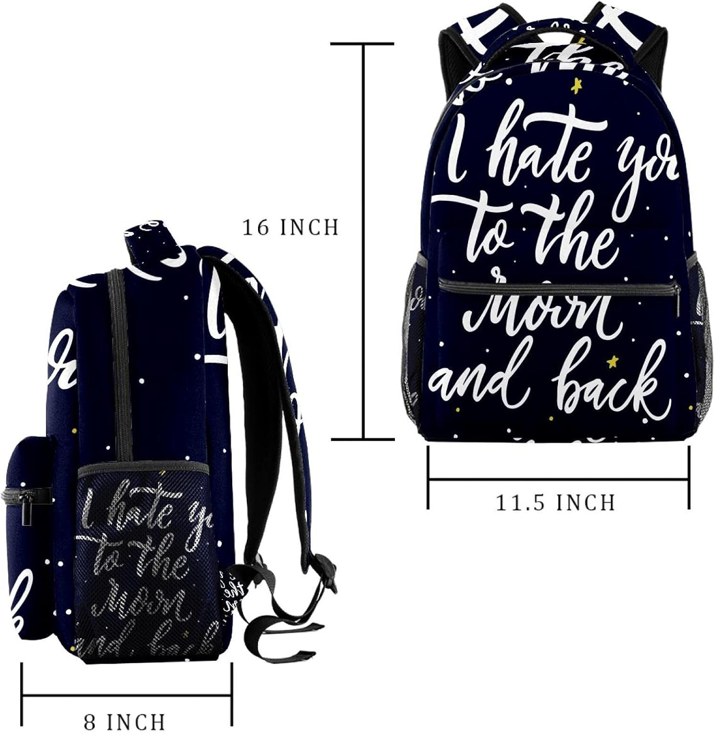 Hawaii Aloha Backpack Students Shoulder Bags Travel Bag College School Tote Backpacks image number 3