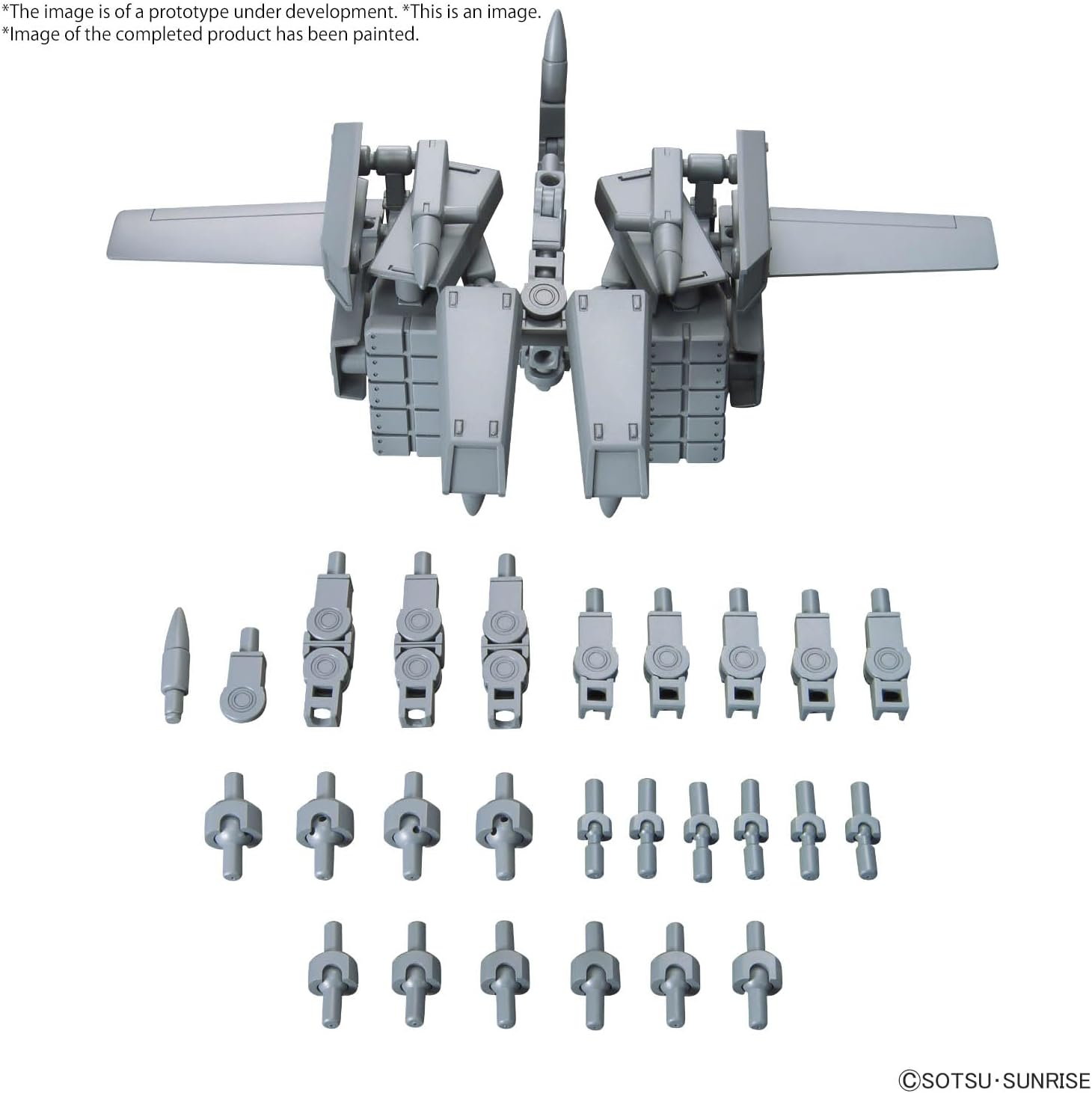 BANDAI HOBBY Gundam Option Parts Set GUNPLA 08 (BALLDEN ARM ARMS) image number 4