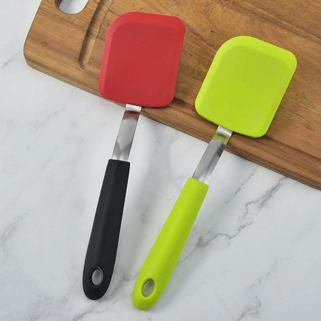 Cooking Utensils Set Silicone Spatula Kitchen Utensil Gadgets Non-Stick Tools Cooking Utensils Closely Inlaid Shovel for Nonstick Cookware for Kitchen Accessories image number 4