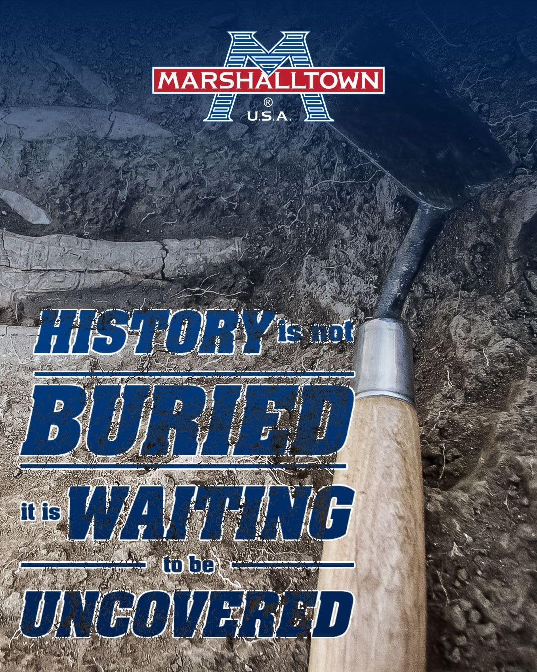 MARSHALLTOWN Archaeology Pointing Trowel, 4 X 2 Inch London Pattern Blade, High Carbon Steel, Wood Handle, Made in the USA, 46 114S image number 4