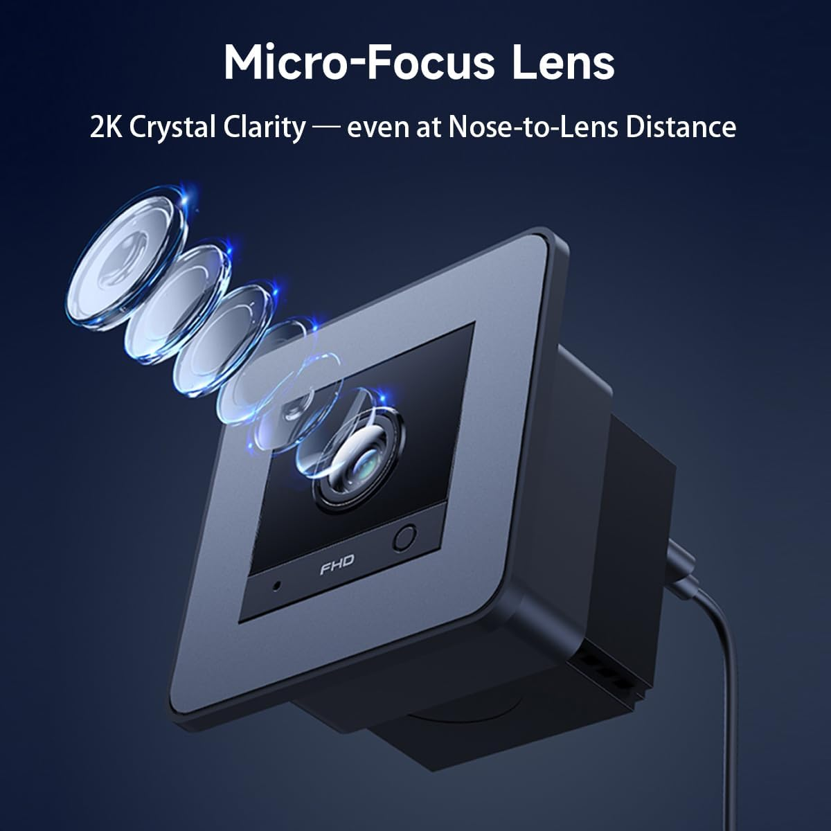 2K HD Aquarium & Terrarium Wifi Pet Camera,140&deg; Wide-Angle Anti-Glare & Anti-Reflection,Night Vision for Fish & Reptiles,Two-Way Audio,Glass-Mount Enclosure Monitor,Ai-Powered Detection,24/7 Recording image number 4