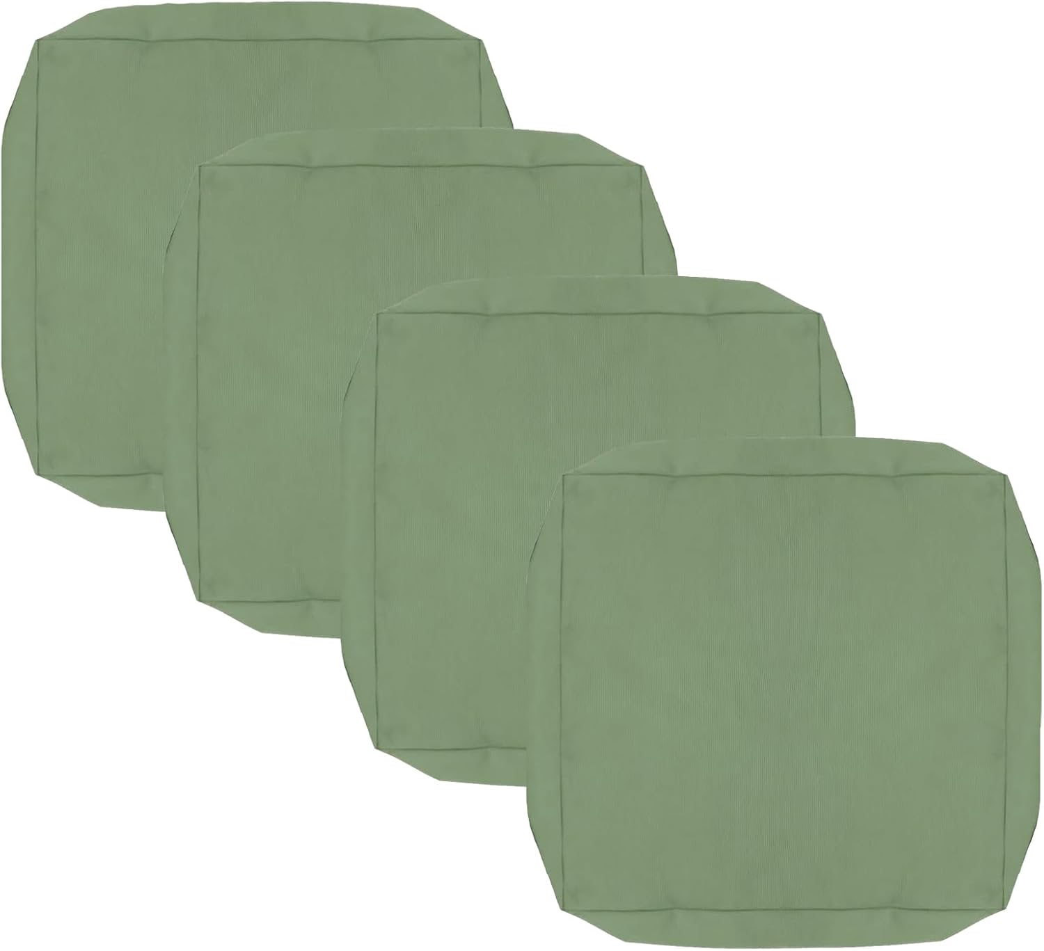 Oslimea Outdoor Patio Cushion Covers Replacement 25X27X5 Inch 2Pack Patio Furniture Cushion Seat Cover Waterproof Washable Sofa Couch Chair Slipcover Furniture Protector for Indoor Outdoor, Blue