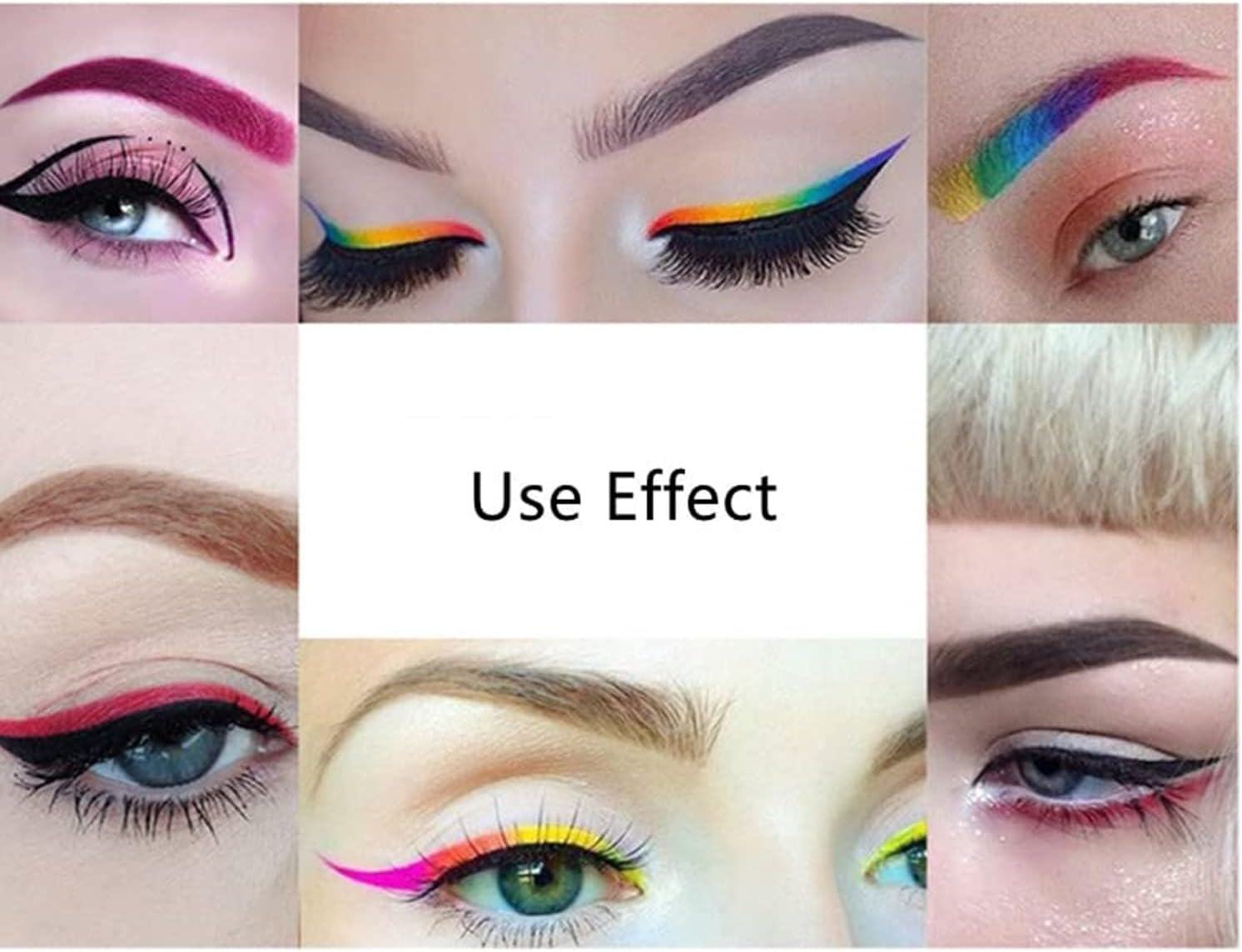 MAEPEOR 12 Colors Eyebrow Pomade Full-Pigmented Long Lasting Waterproof Eyebrow Cream Gel Filling & Shaping Tinted Eyebrows Enhancers with Brush for Daily or Cosplay (12 Purple) image number 5