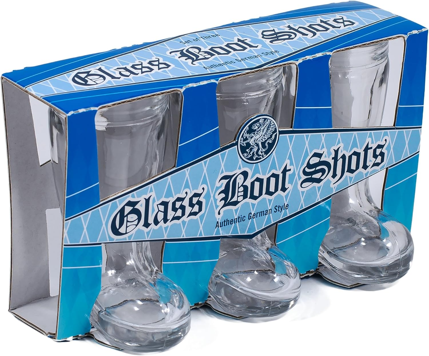 Shot Glass Beer Boot, Gift Set of 3 image number 1