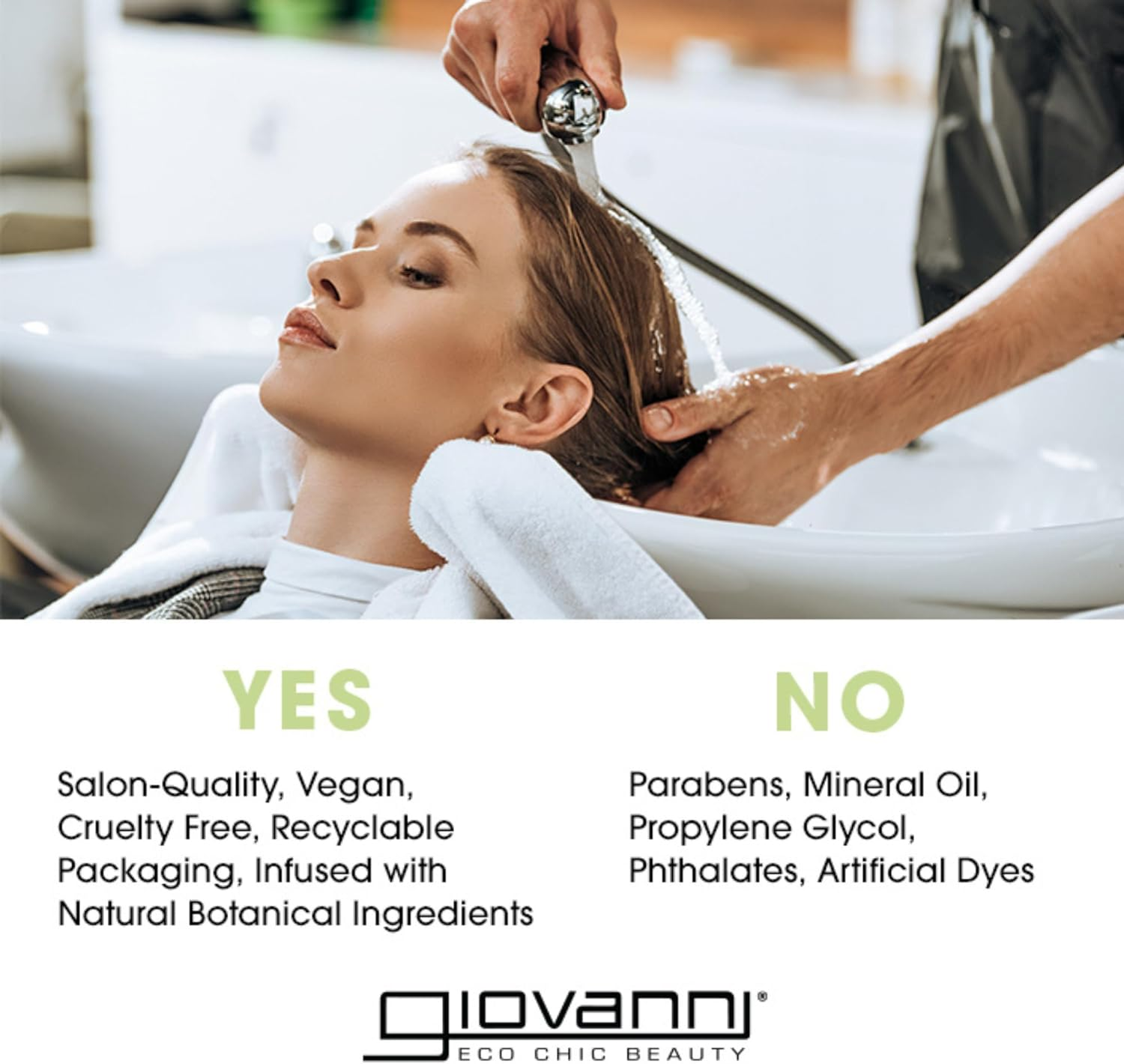 Giovanni 2Chic Ultra-Luxurious Shampoo 250 Ml, 250 Ml image number 2