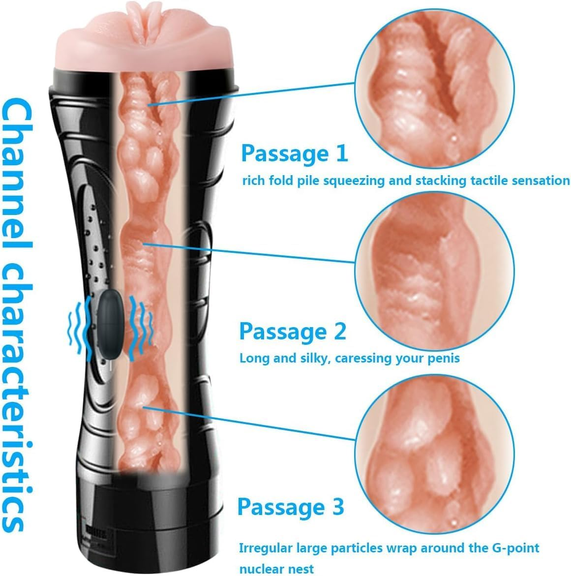 Male Equipment Wireless Vibration Electric Strong Man Aircraft Cup Male Masturbator