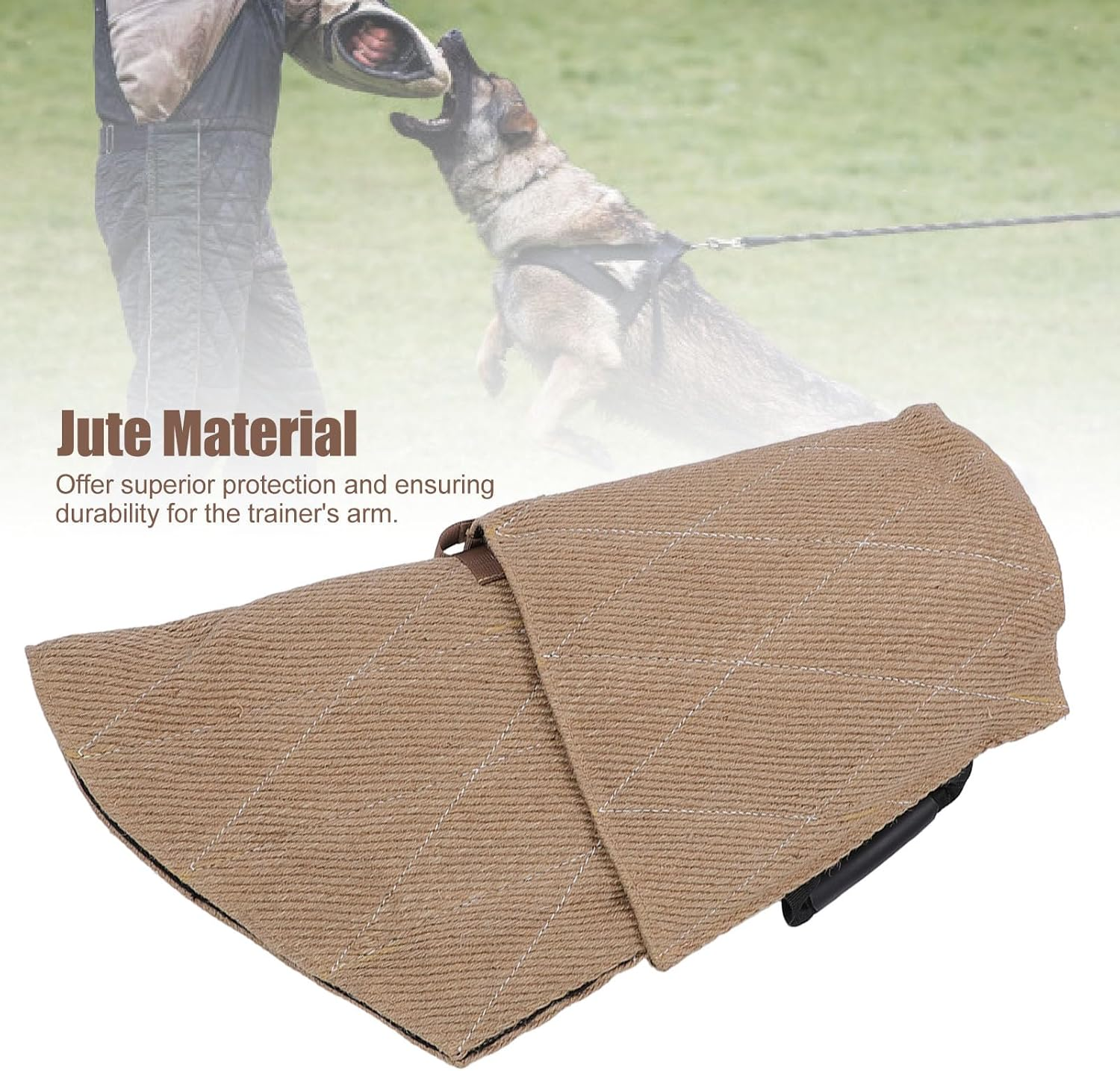 Dog Bite Sleeve, Training Equipment for Medium, Large Dogs like German Shepherds and Pitbulls, Safe Strong Arm Padded Biting Sleeve for Personal Trainers German Shepherd Malinois image number 1