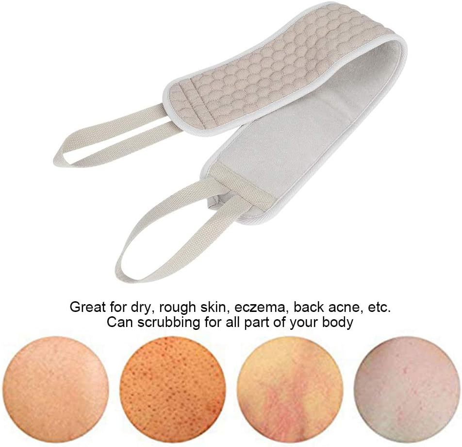 Alvinlite Bath Cleaning Towel Soft Shower Back Scrubber Towel Exfoliating Bath Tool image number 1