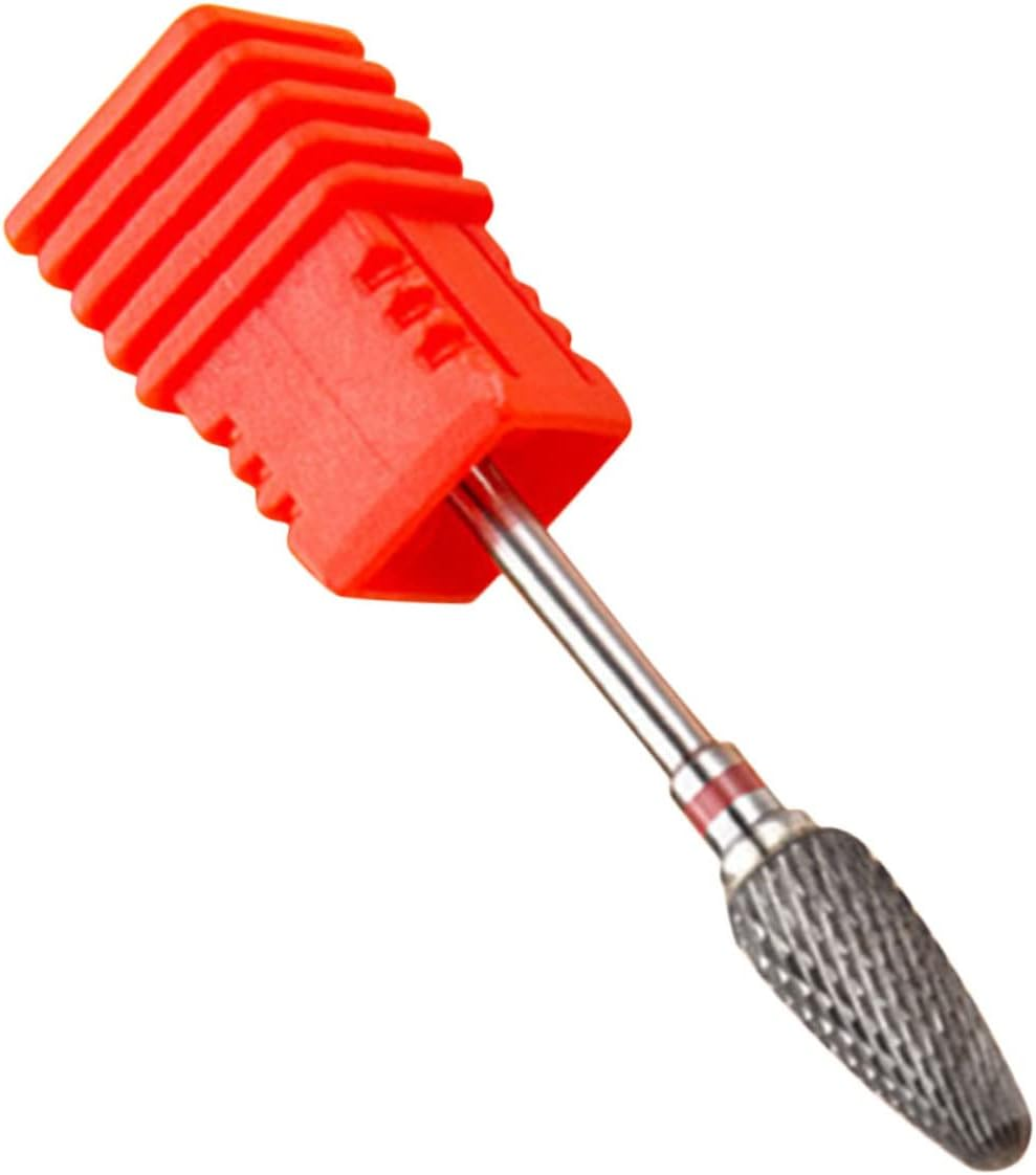 OHPHCALL Metal Drill Bit Manicure Tool Tungsten Carbide Nail Grinding for Professional and Nail Art Lightweight and Manicure Drill Bits for Home and Salon Use