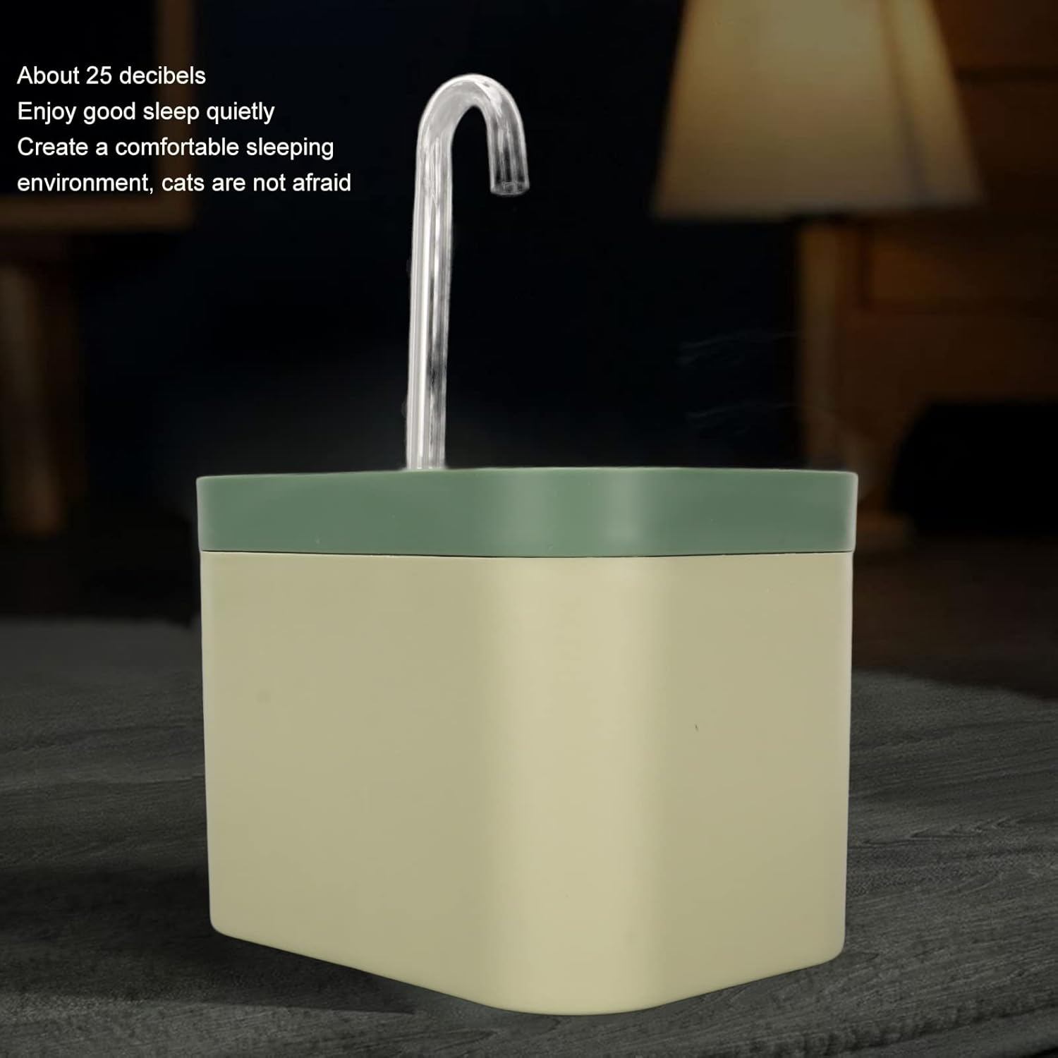 OKJHFD Cat Drinking Fountain 1.5L Large Capacity Automatic Circulating Flow Drinking Fountain, Automatic Circulating Ultra-Quiet Cat Drinking Fountain, Dog Water Basin and Water Bowl image number 4