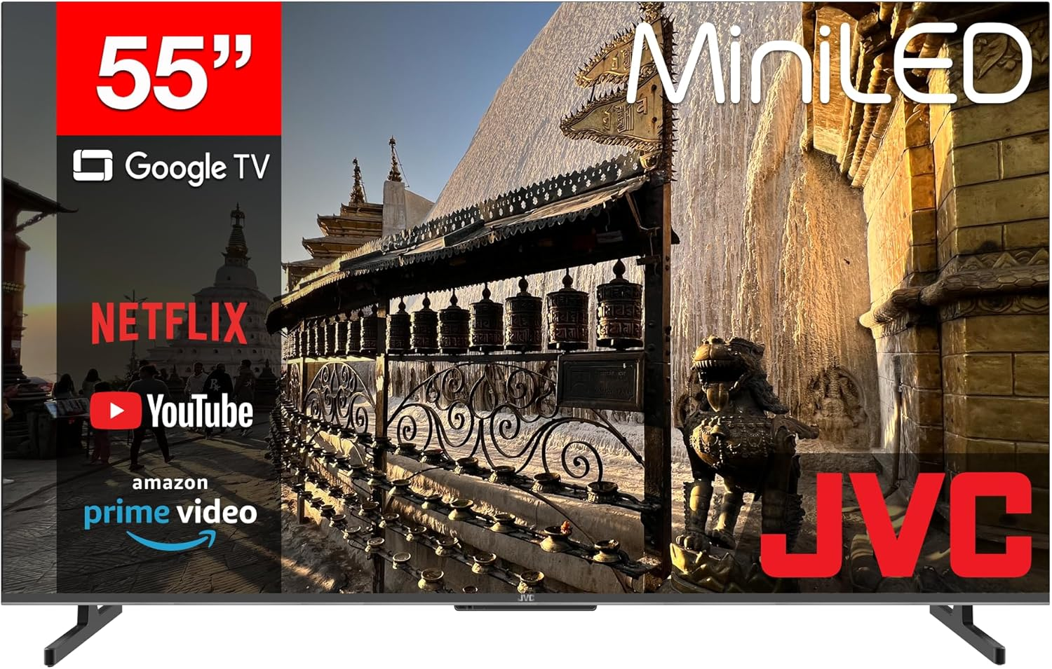 JVC 55" 4K Mini LED 144Hz Google TV - AV-A557155A image number 4