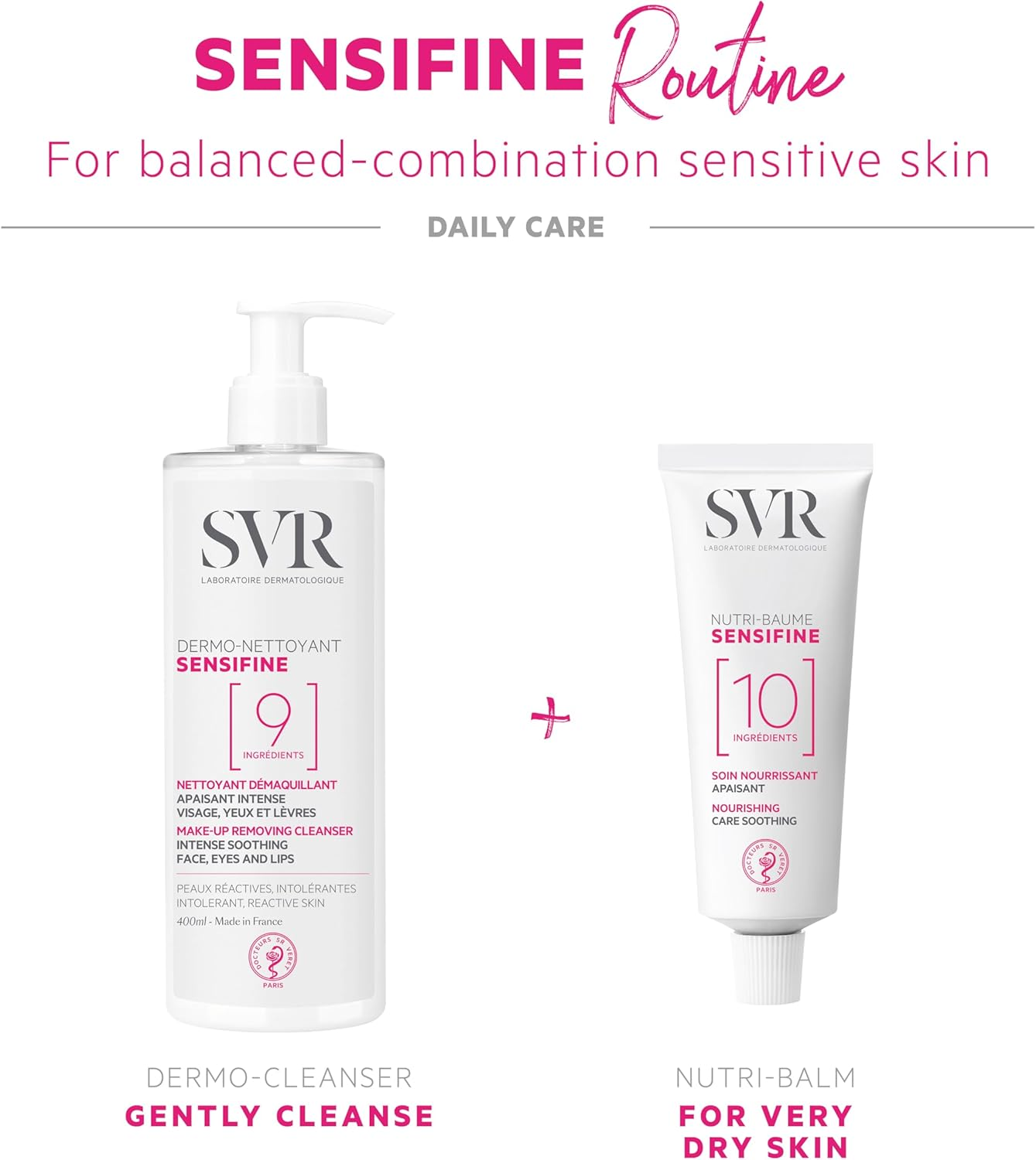 Svr Sensifine Dermo Nettoyant Gel Cleanser 400Ml image number 1