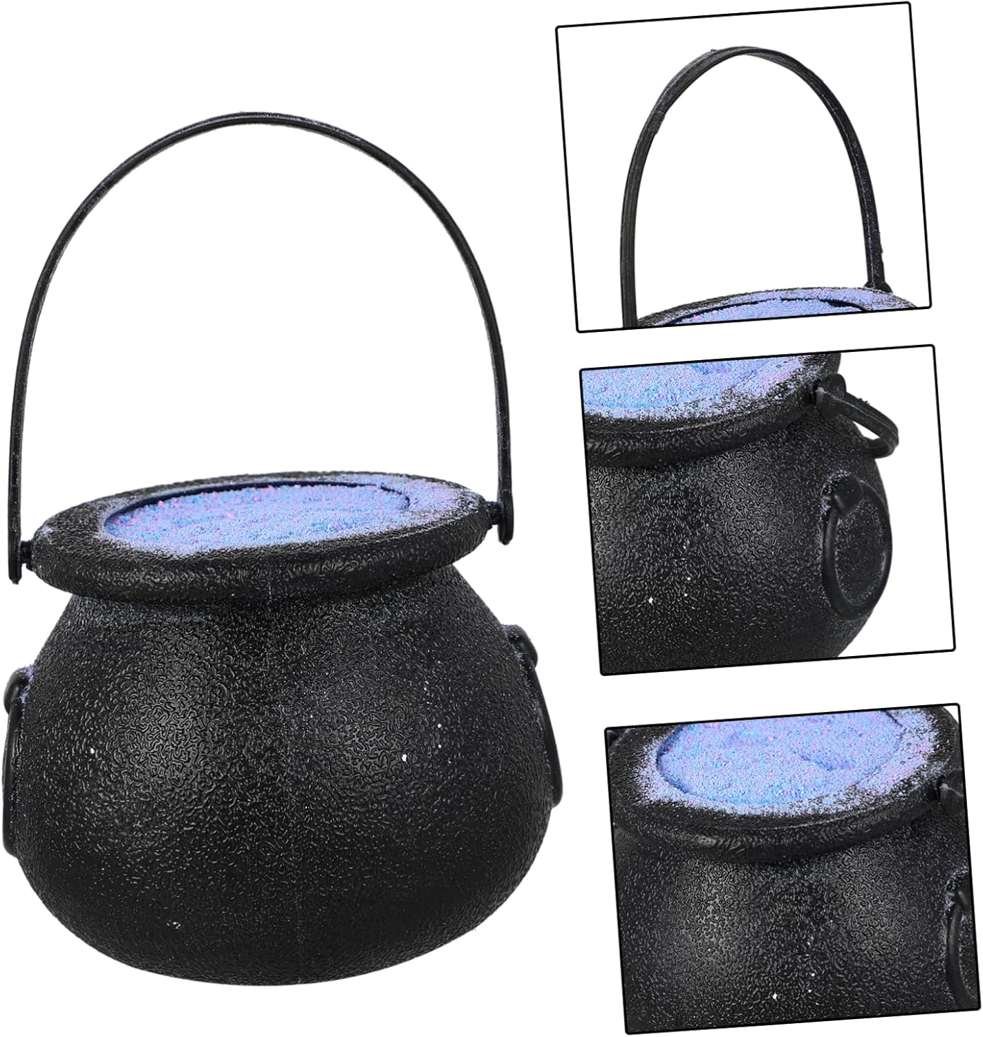 Ipetboom Bath Salt Ball Bath Bomb Halloween Pumpkin Jack O Lantern Rainbow Bubble Soothing Skin Care Sea Salt Surprise for Home Travel Hotel image number 6