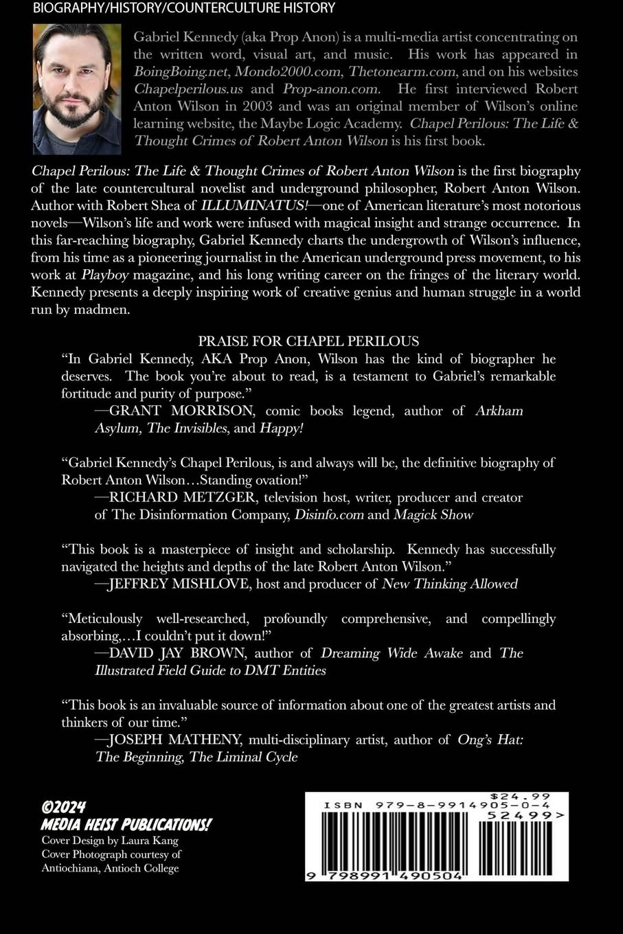 Chapel Perilous: the Life & Thought Crimes of Robert Anton Wilson image number 1