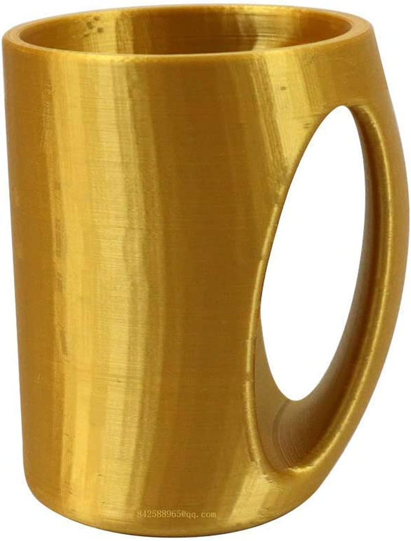 CC3D Silk Gold PLA Filament 1.75 Mm 3D Printer Filament 1 KG 2.2 LBS Spool 3D Printing Material Silky Shiny Metal Metallic Gold PLA image number 3
