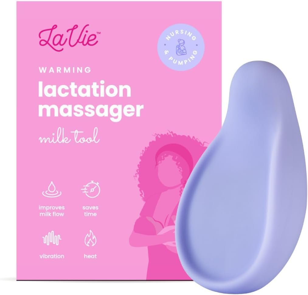 Lavie Lactation Massager, Teal, 1 Count (Pack of 1)