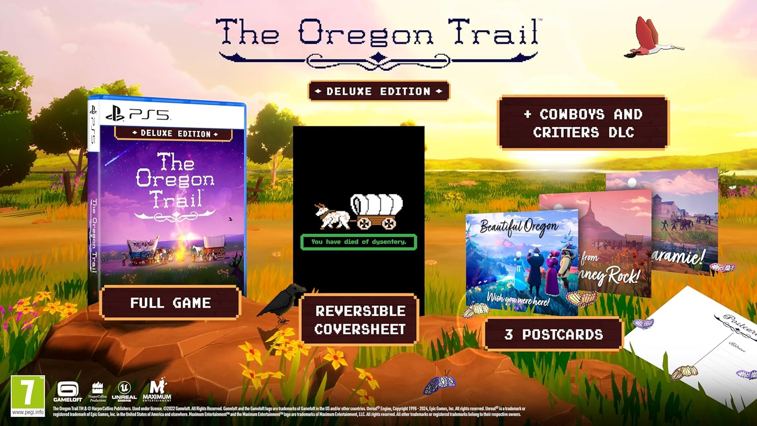 The Oregon Trail Deluxe Edition Playstation 5 [AMAZON EXCLUSIVE] image number 2